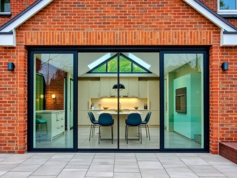 Completed house extension and renovation by Arcadia Build in Cambridgeshire