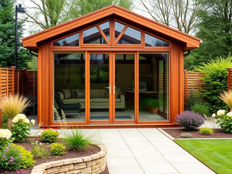 Bespoke garden room built by Arcadia Build in Cambridgeshire